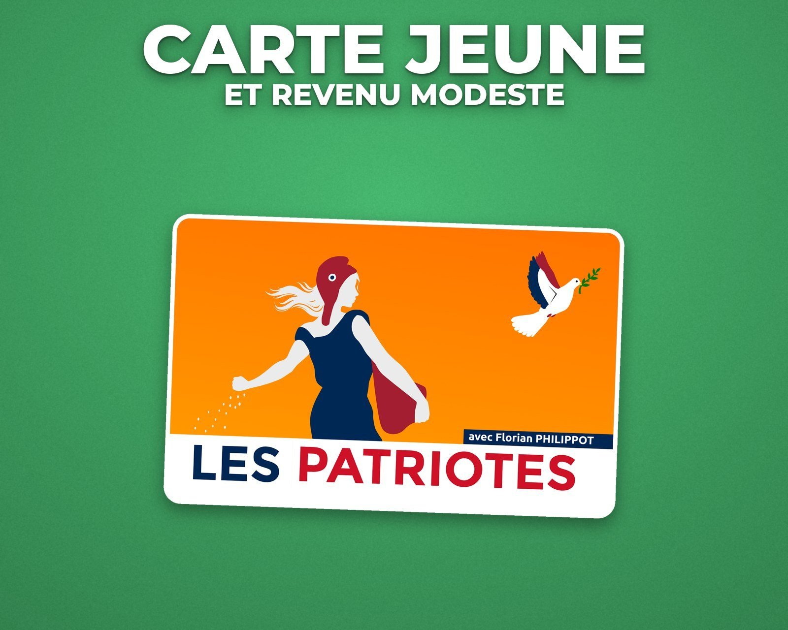 Carte d'adhérent Jeune et revenu modeste