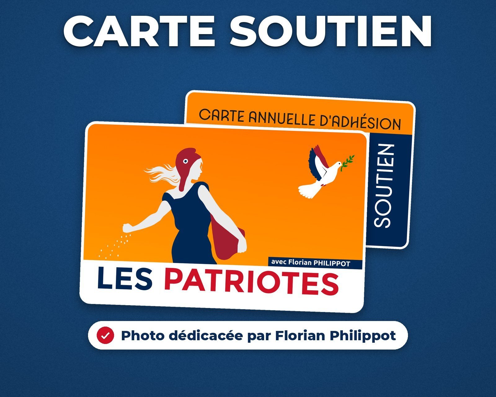 Carte d'adhérent Soutien
